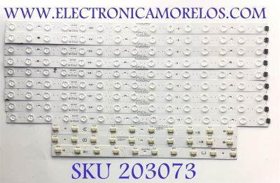 KIT DE LED'S PARA TV LG ((INCOMPLETO SOLO 35 PIEZAS)) / NUMERO DE PARTE EAV65012801 / SSC_Y21 SlimDTR_86NANO99_A_S / SSC_Y21 SlimDTR_86NANO99_A_REV00_200803 / PC66146A / E320262 / MODELO 86''